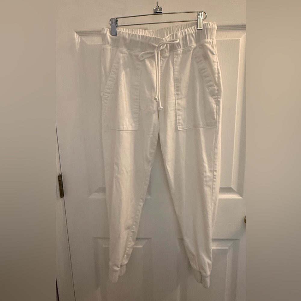 Bella Dahl White Joggers for Women